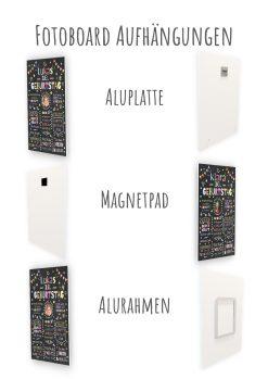 Meilensteintafel Chalkboard Geschenk 10. Geburtstag Personalisiert Geburtstagstafel Junge Mädchen Konfetti 013
