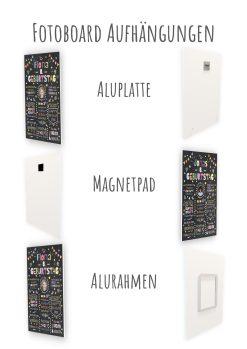 Meilensteintafel Chalkboard Geschenk 8. Geburtstag Personalisiert Geburtstagstafel Junge Mädchen Konfetti 013